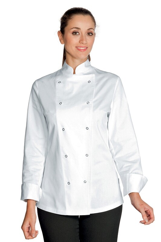 Giacca Lady Chef Bottoni a Pressione Giacca Lady Chef Bottoni a Pressione