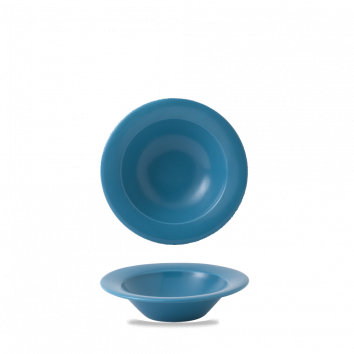 BLUE MID RIM BOWL