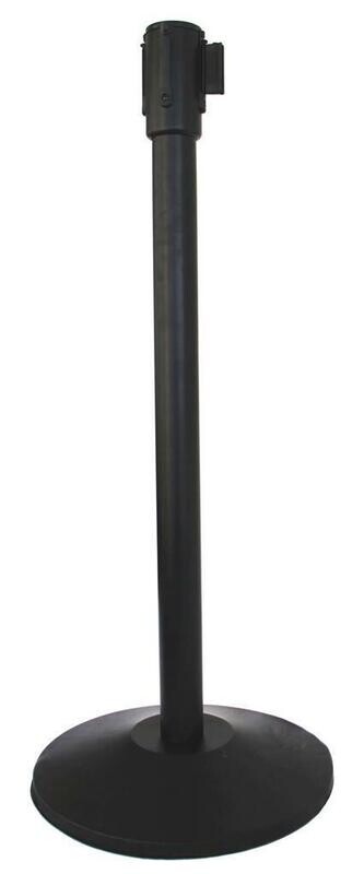 Tirolix - Colonna Con Nastro 90 cm Nero CCS-36BK Tirolix - Colonna Con Nastro 90 cm Nero CCS-36BK