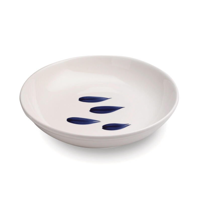 Zafferano - Risottiera - Li pescetti - Decoro Pesci - Blu Zafferano - Risottiera - Li pescetti - Decoro Pesci - Blu