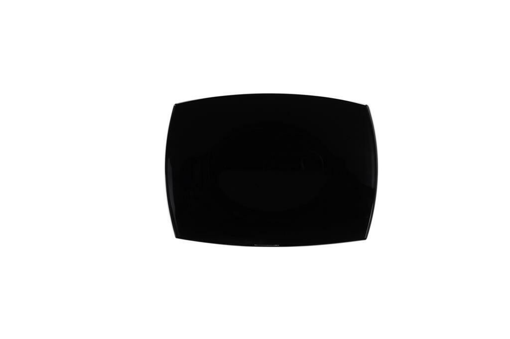 Arcoroc - Piatto Rettangolare 35x26 cm Nero Delice