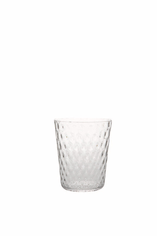 Zafferano - Tumbler - vetro colorato in massa - Veneziano - Trasparente Zafferano - Tumbler - vetro colorato in massa - Veneziano - Trasparente