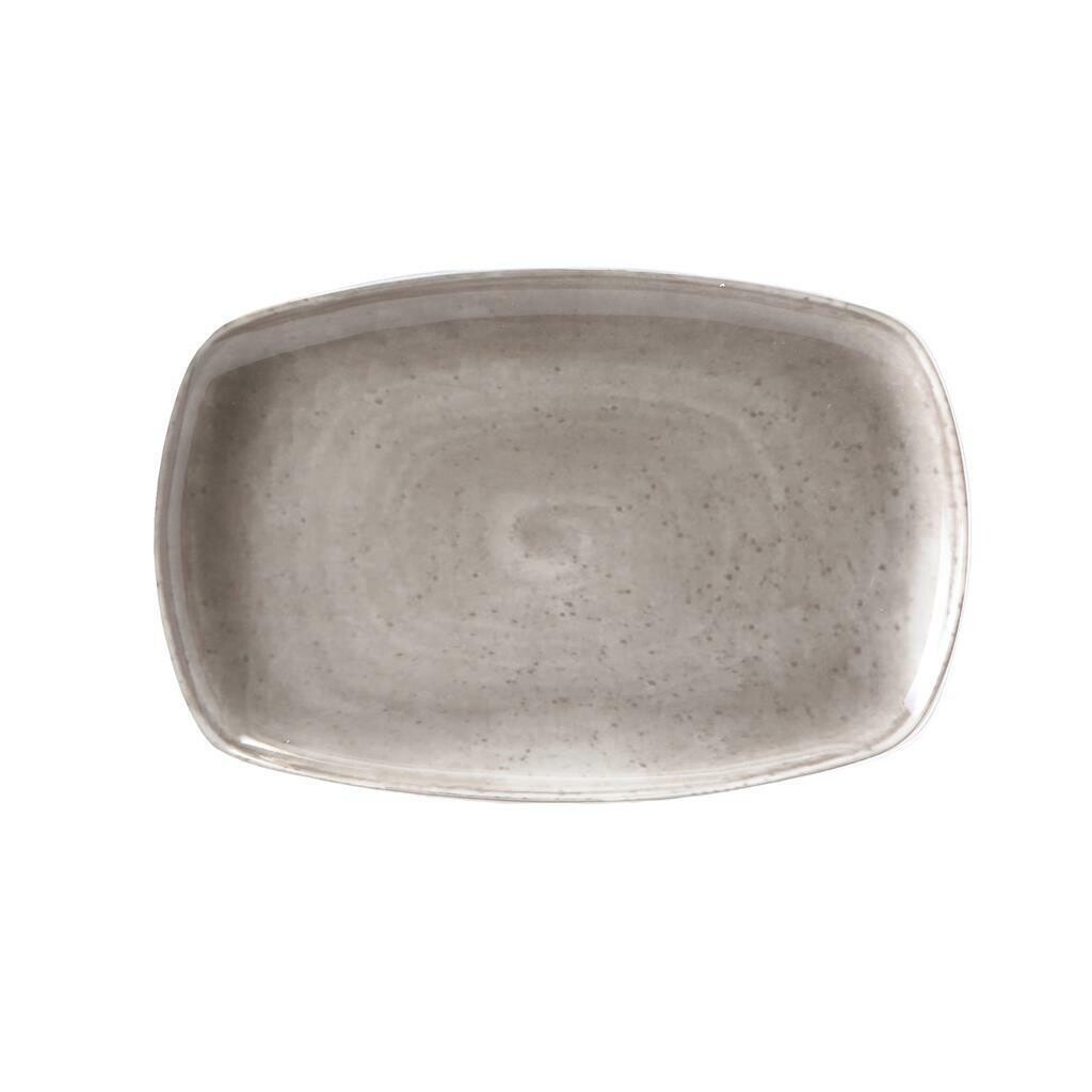 Tirolix - Piatto Rettangolare 35x23 cm Grigio Matiz Tirolix - Piatto Rettangolare 35x23 cm Grigio Matiz