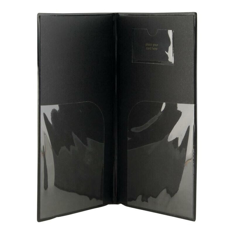 Portaconto 23.7x12 cm Nero Basic MC-BRBP-BL Securit Portaconto 23.7x12 cm Nero Basic MC-BRBP-BL Securit