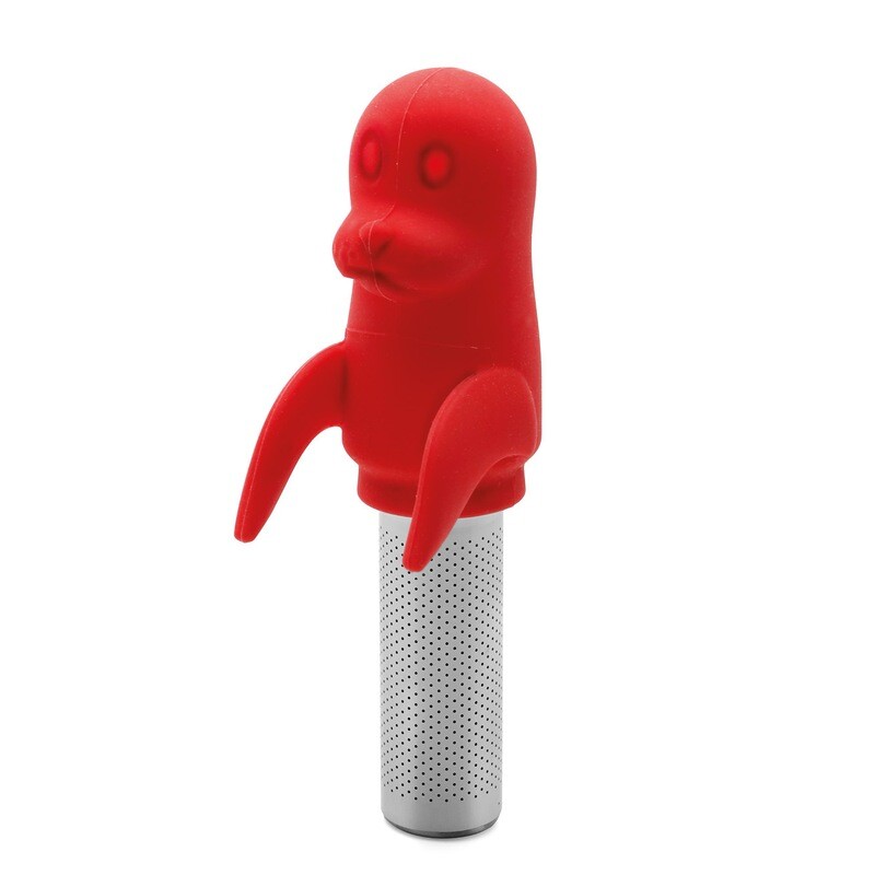Infusore da tè Sea Lion in silicone/acciaio inox - Weis