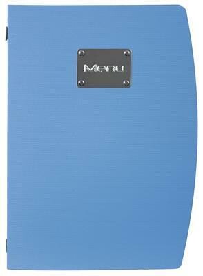 Portamenù 34x25 cm Blu Rio MC-RCA4-BU Securit Portamenù 34x25 cm Blu Rio MC-RCA4-BU Securit