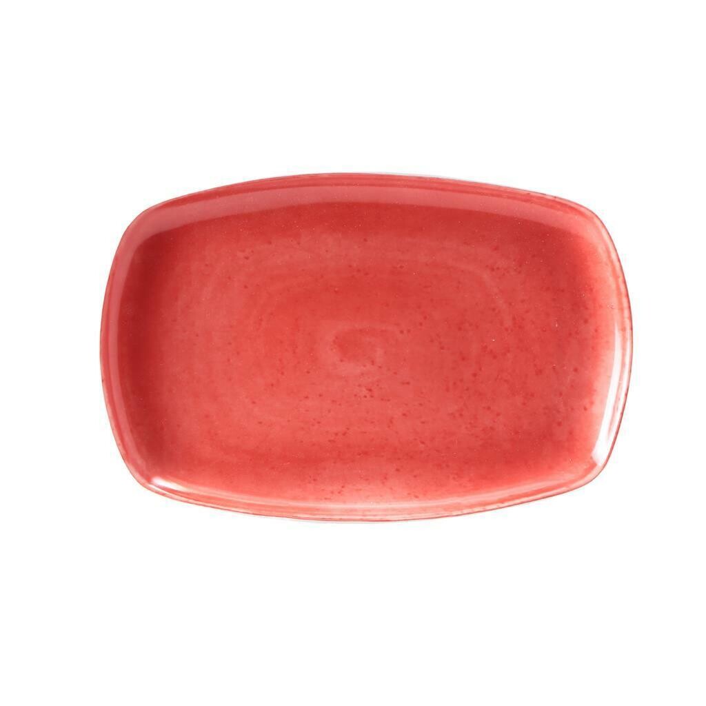 Tirolix - Piatto Rettangolare 30,5x20 cm Corallo Matiz Tirolix - Piatto Rettangolare 30,5x20 cm Corallo Matiz