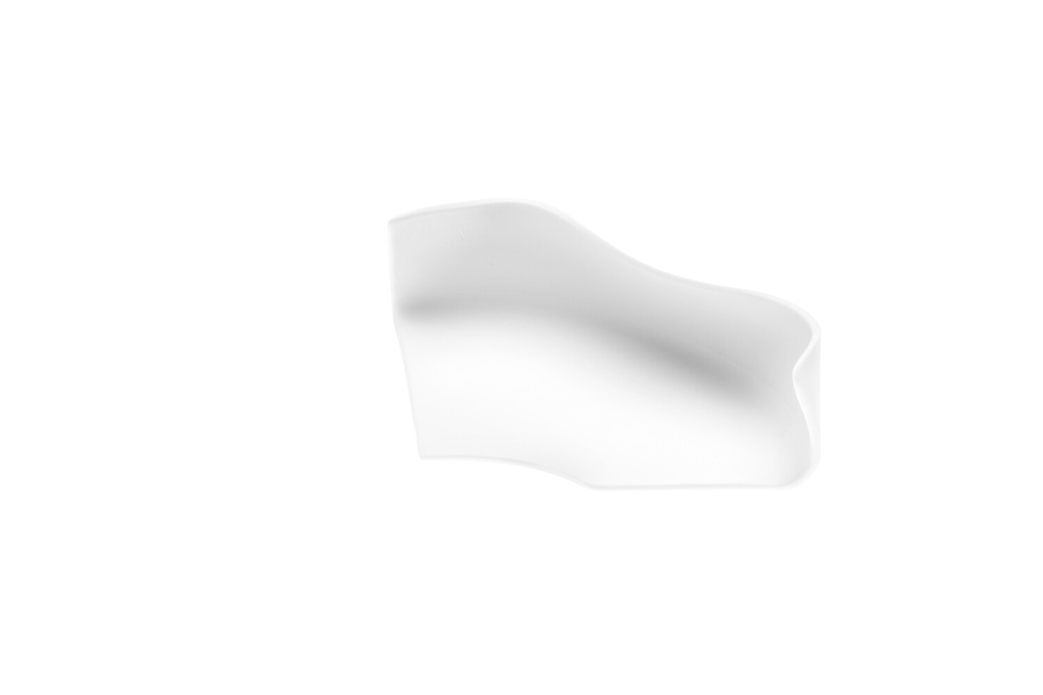 Piattino Frammento 11 X 15 H.4,5 Cm Piattino Frammento 11 X 15 H.4,5 Cm