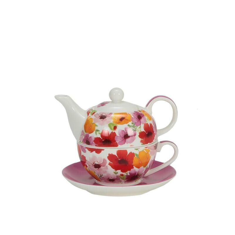 Tirolix - Tea For One 35 cl Garden Pink Breakfast Tirolix - Tea For One 35 cl Garden Pink Breakfast