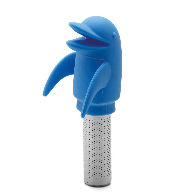 Infusore da tè Dolphin in silicone/acciaio inox - Weis