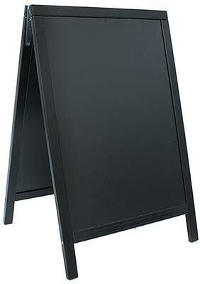 Lavagna Duplo 85x55 cm Nero SBD-BL-85 Securit Lavagna Duplo 85x55 cm Nero SBD-BL-85 Securit
