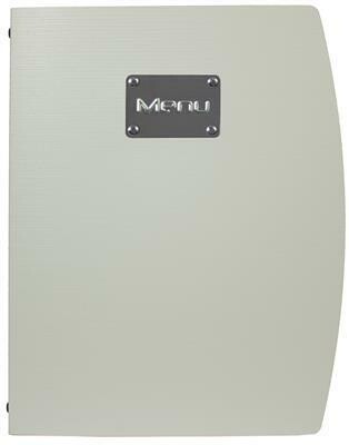 Portamenù 34x25 cm Grigio Rio MC-RCA4-WT Securit Portamenù 34x25 cm Grigio Rio MC-RCA4-WT Securit