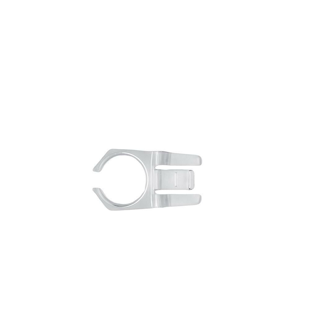 C/10 Gancetti Porta Calice Trasparente 2777 Gold Plast