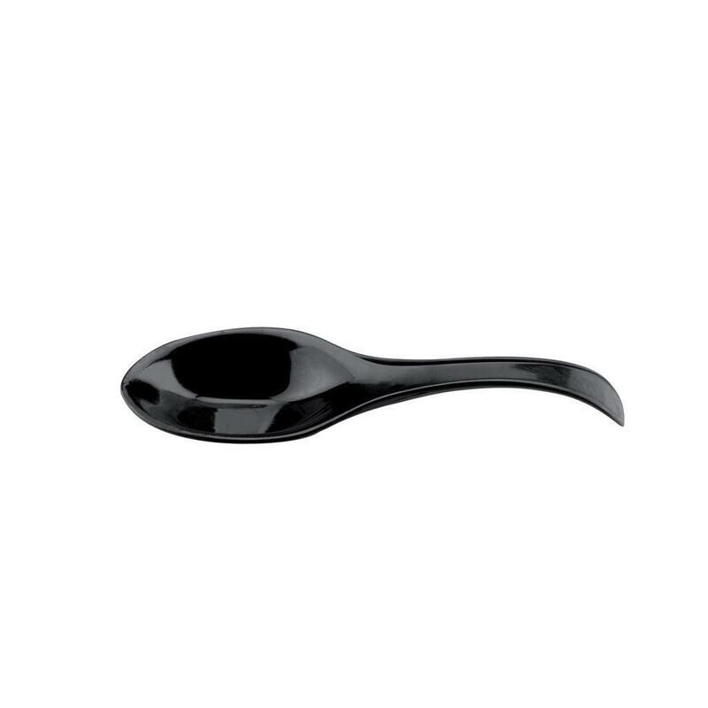 C/30 Cucchiai Monodose 12 cm Nero 2717C-19 Gold Plast C/30 Cucchiai Monodose 12 cm Nero 2717C-19 Gold Plast