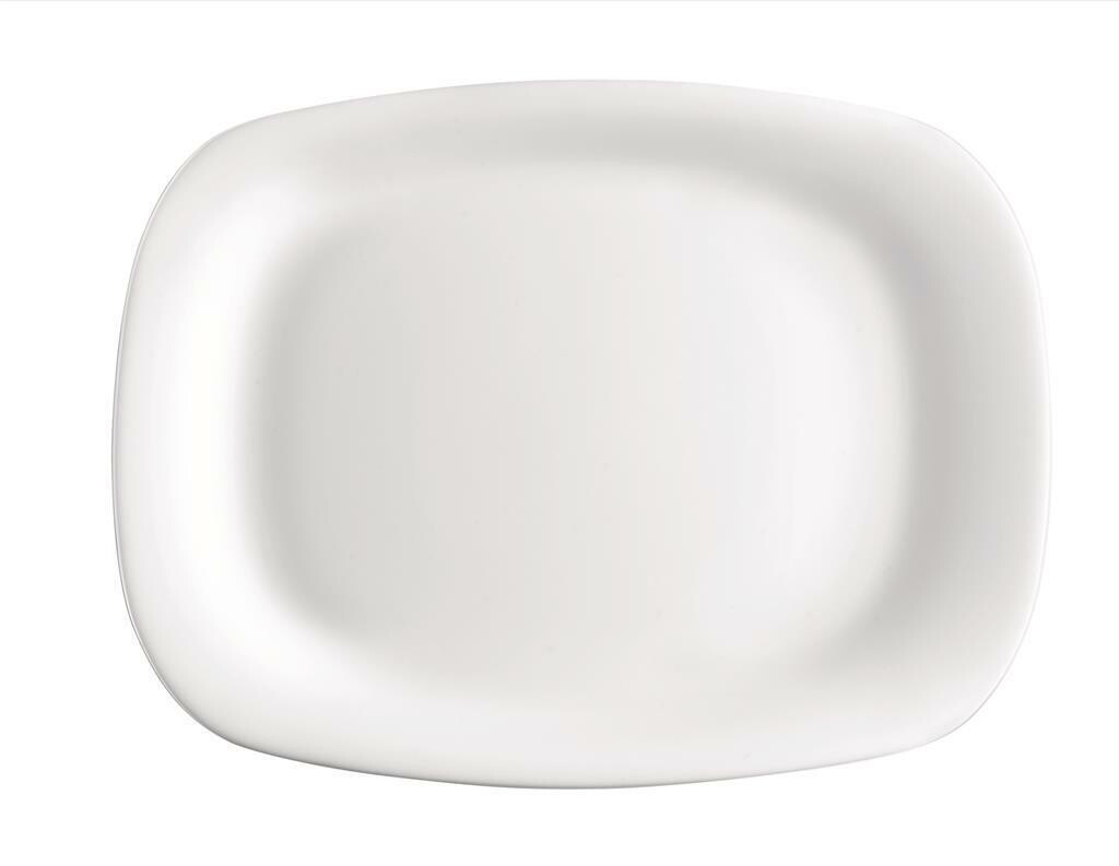 Bormioli Rocco - Piatto Rettangolare 33x24 cm Bianco Parma Bormioli Rocco - Piatto Rettangolare 33x24 cm Bianco Parma