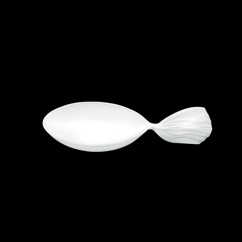 C/30 Cucchiai Monodose Pesce 10 cm Bianco 2718C-11 Gold Plast C/30 Cucchiai Monodose Pesce 10 cm Bianco 2718C-11 Gold Plast