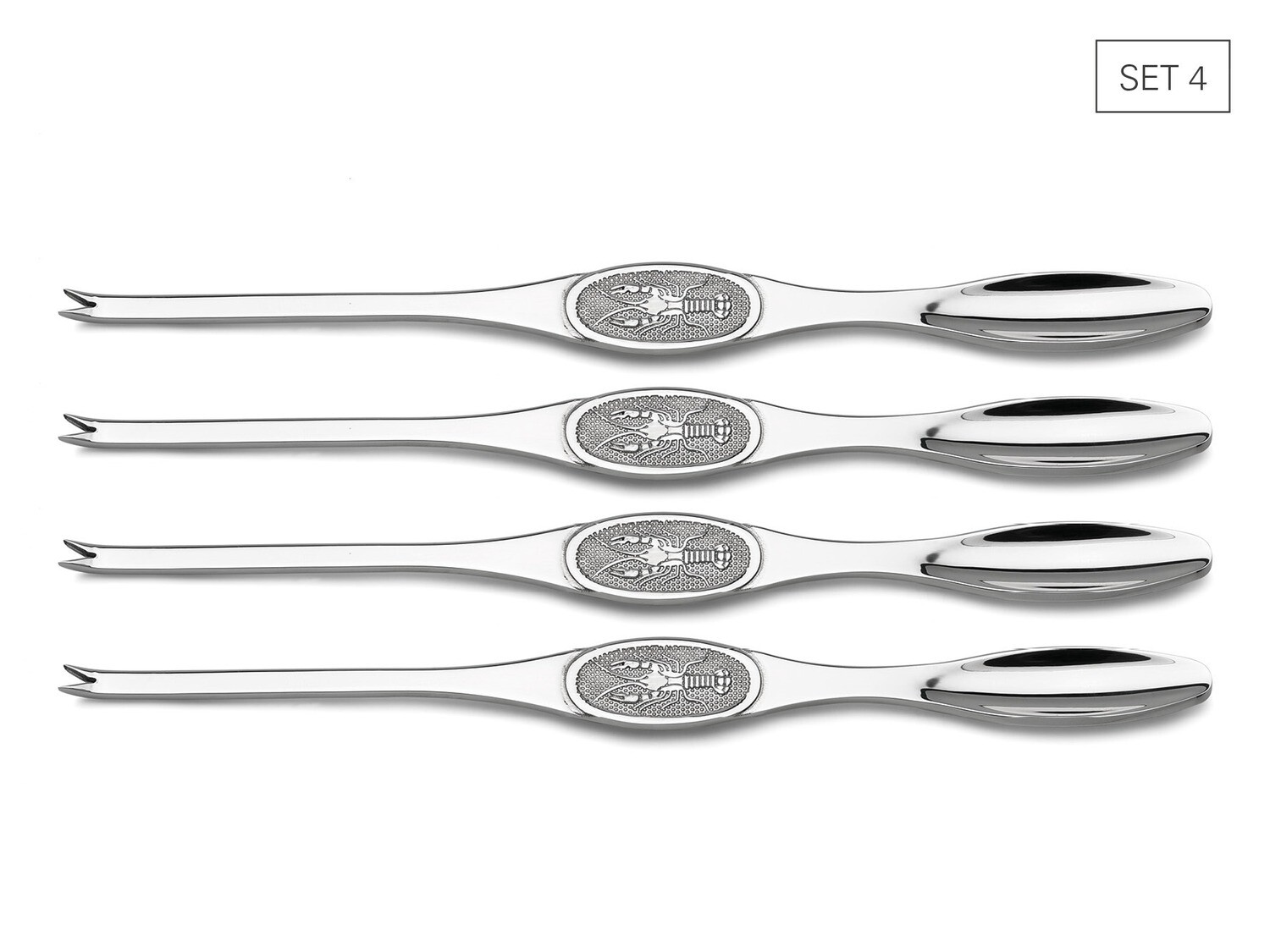 Forchette aragosta Set da 4 - Weis Forchette aragosta Set da 4 - Weis