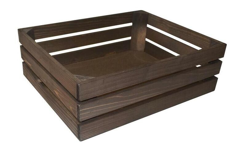 Cassetta 32.5x17.5 cm Noce Vintage 27115T Bisetti Cassetta 32.5x17.5 cm Noce Vintage 27115T Bisetti