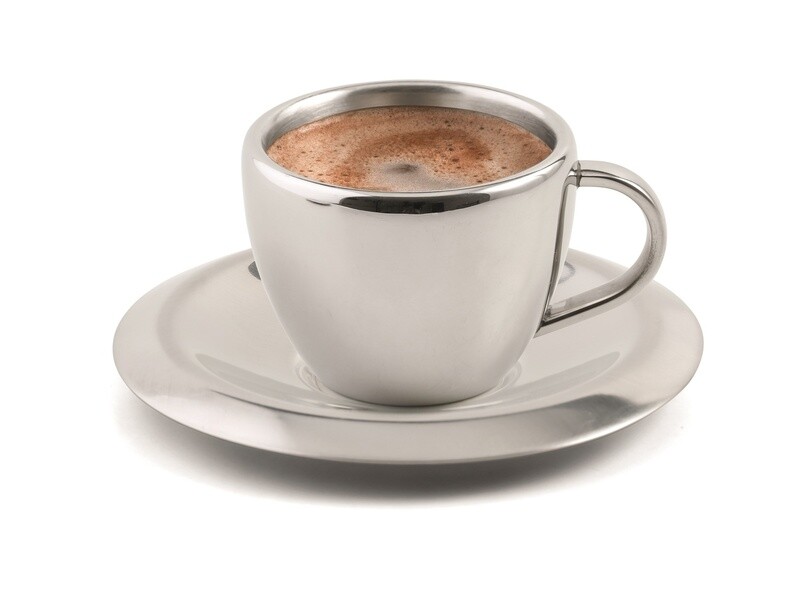 Tazza da espresso con sottobicchiere 220 ml - Weis Tazza da espresso con sottobicchiere 220 ml - Weis