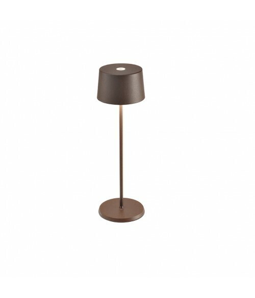 Olivia Lampada da Tavolo Corten - Zafferano Olivia Lampada da Tavolo Corten - Zafferano