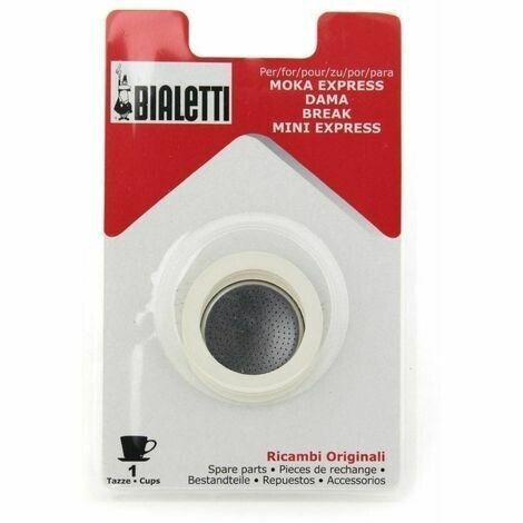 Blister Guarnizione E Filtro Bialetti 12/18 Tazze Blister Guarnizione E Filtro Bialetti 12/18 Tazze