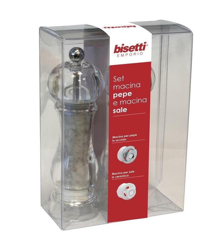 Bisetti - Set Macinasale/Pepe 16.5 cm 9320