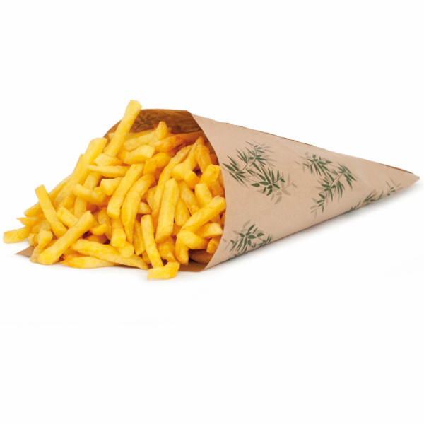 SACCHETTI A CONO ANTIGRASSO 'FEEL GREEN' 600 G 70 G/M2 42x29 CM NATURALE (1000 UNITÀ) SACCHETTI A CONO ANTIGRASSO 'FEEL GREEN' 600 G 70 G/M2 42x29 CM NATURALE (1000 UNITÀ)