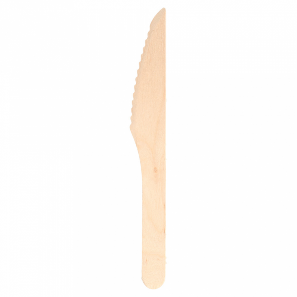 COLTELLO 'MAKAN' 16,4 CM NATURALE LEGNO (100 UNITÀ) COLTELLO 'MAKAN' 16,4 CM NATURALE LEGNO (100 UNITÀ)
