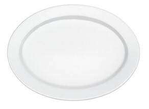 Villeroy & Boch, Corpo - Piatto piano ovale 32 cm Villeroy & Boch, Corpo - Piatto piano ovale 32 cm