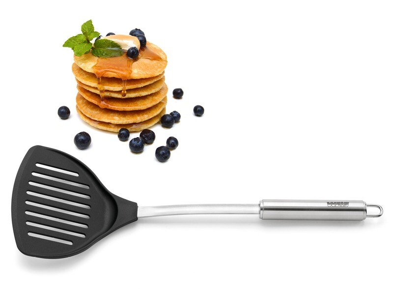Paletta Wok in acciaio inox/nylon Gourmet - Weis