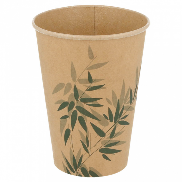 BICCHIERE 'FEEL GREEN' 9 OZ - 270 ML 250 + 25PE G/M2 Ø7,8x9,5 CM MARRONE CARTONE (2500 UNITÀ) BICCHIERE 'FEEL GREEN' 9 OZ - 270 ML 250 + 25PE G/M2 Ø7,8x9,5 CM MARRONE CARTONE (2500 UNITÀ)