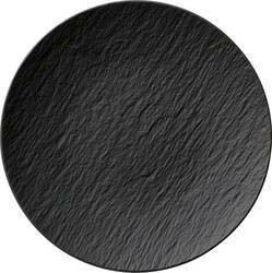 Villeroy &amp; Boch, The Rock Black Shale - Piatto piano coupé  25 cm
