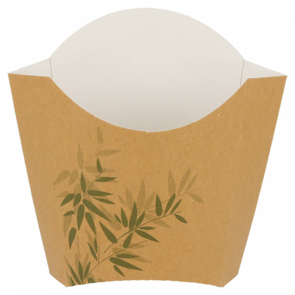 CONTENITORE PER FRITTI 'FEEL GREEN' 135 G 300 G/M2 13x8x13,5 CM MARRÓN CARTONE (1200 UNITÀ) CONTENITORE PER FRITTI 'FEEL GREEN' 135 G 300 G/M2 13x8x13,5 CM MARRÓN CARTONE (1200 UNITÀ)