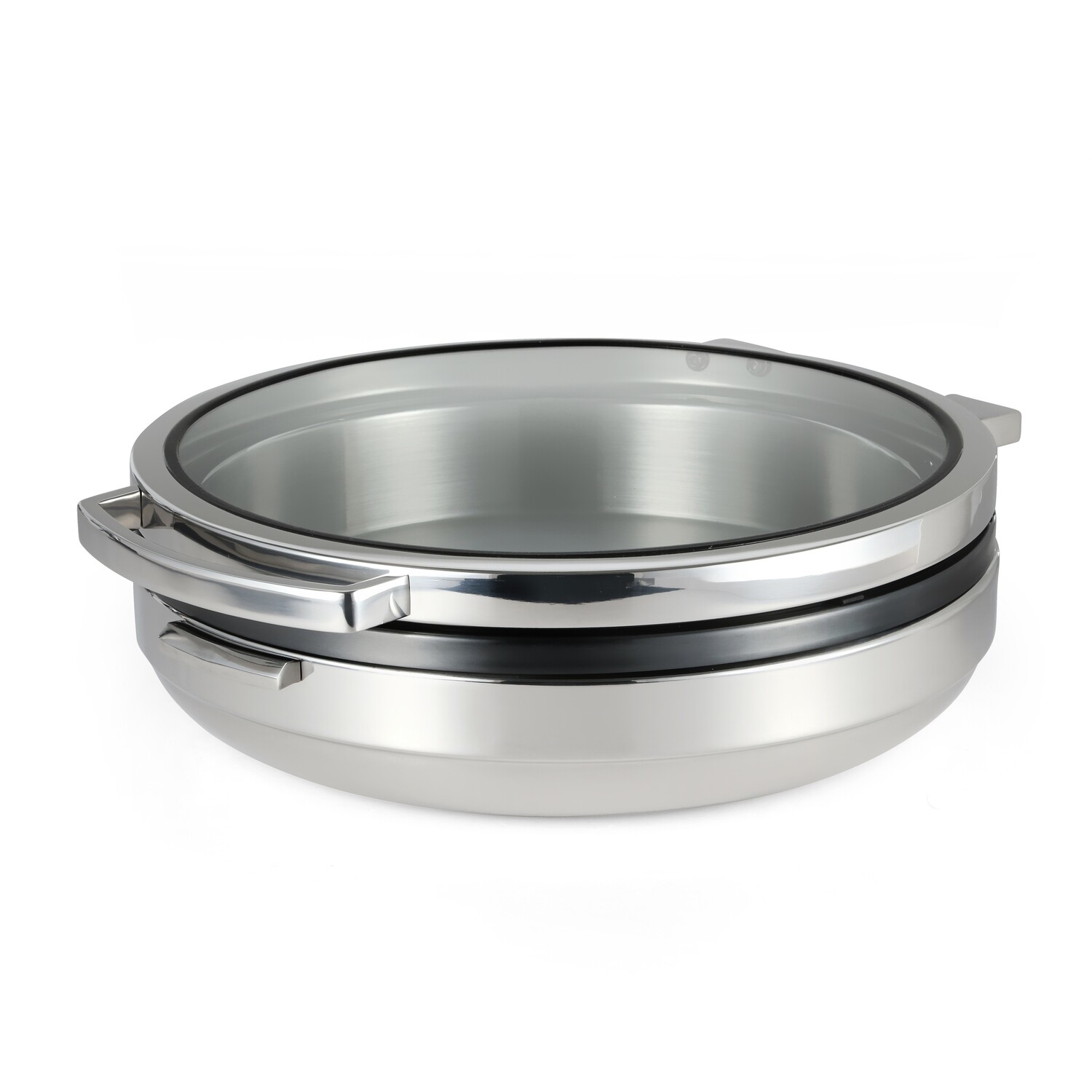 Yegam - T-Collection Induction Chafing dish Round - banda Black