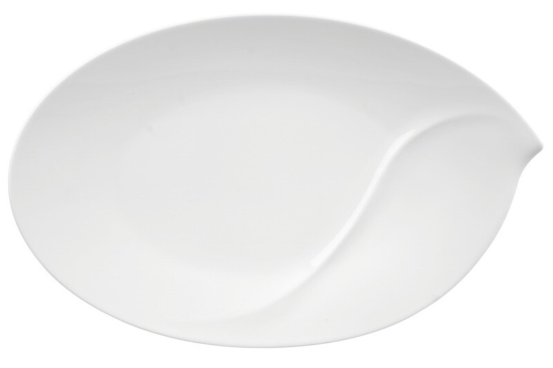Villeroy & Boch, Flow - piatto ovale, 47 cm Villeroy & Boch, Flow - piatto ovale, 47 cm