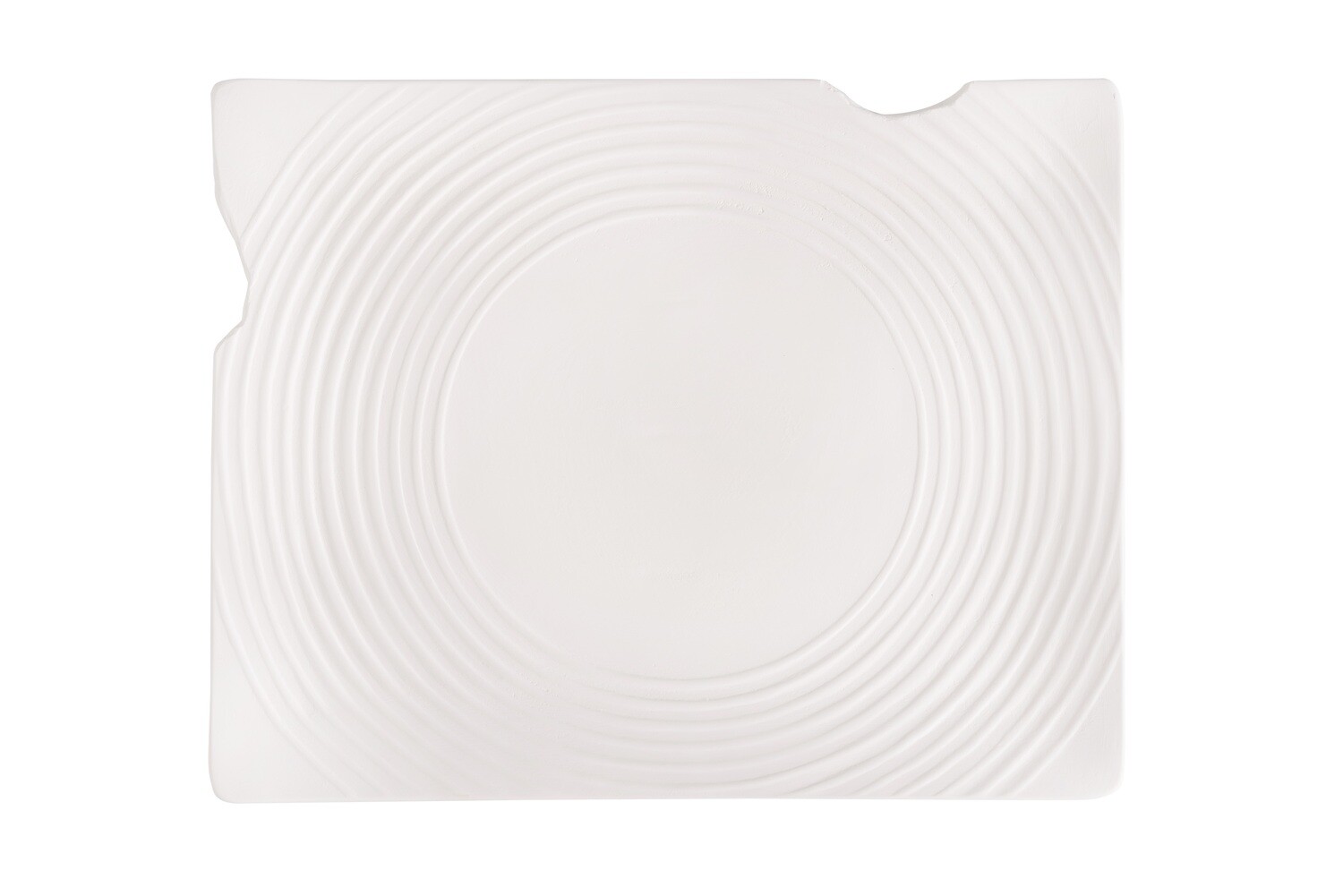 Piatto "Sbeccato" 28,7 X 23 H.2 Cm Piatto "Sbeccato" 28,7 X 23 H.2 Cm