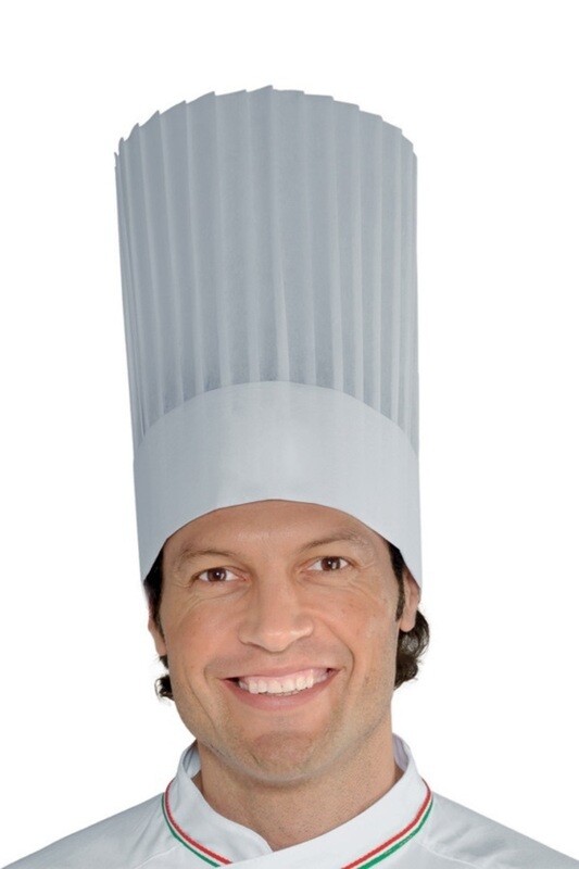 Cappello Cuoco TNT 30 cm Cappello Cuoco TNT 30 cm