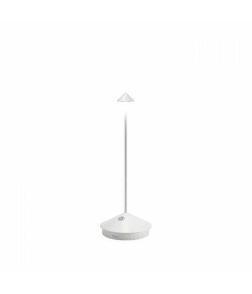 Pina Pro Lampada da Tavolo Bianco - Zafferano Pina Pro Lampada da Tavolo Bianco - Zafferano