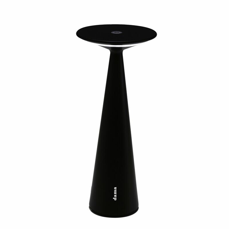 Dama Pro Lampada da Tavolo Nero - Zafferano Dama Pro Lampada da Tavolo Nero - Zafferano