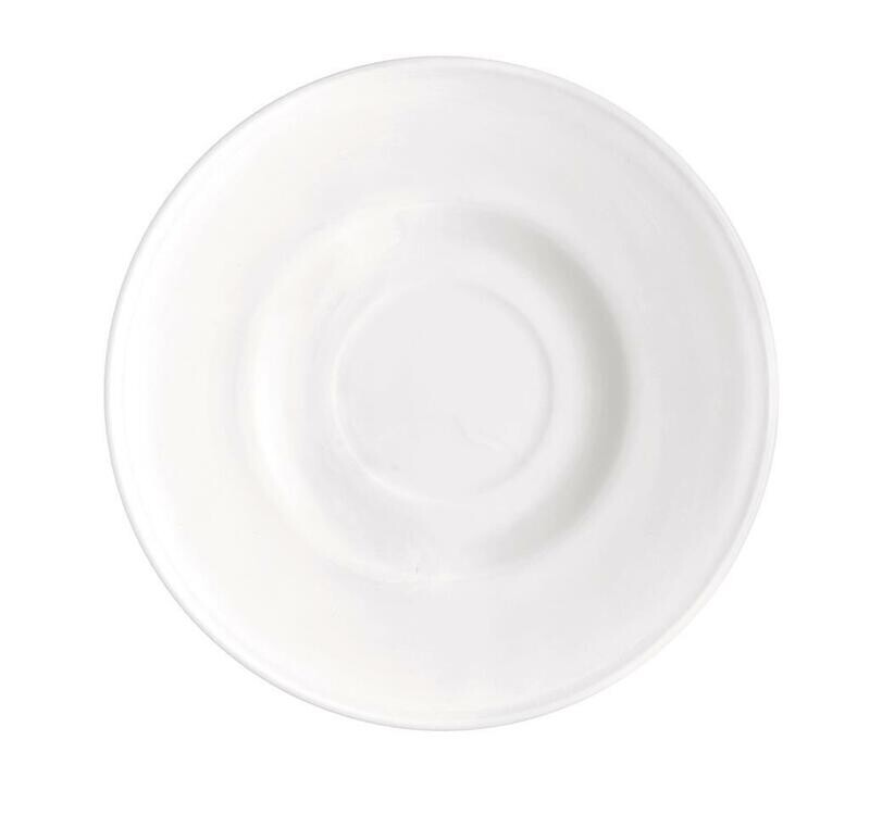Piatto Per Tazza Cappuccino 145 mm Bianco Icon White Piatto Per Tazza Cappuccino 145 mm Bianco Icon White