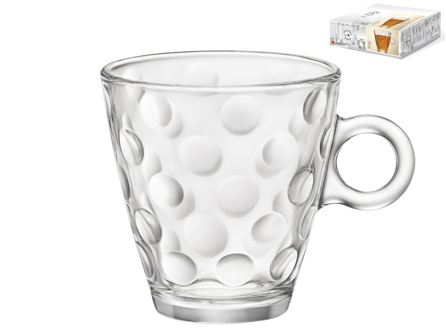 Tazza The 32 cl Dots Bormioli Rocco Tazza The 32 cl Dots Bormioli Rocco