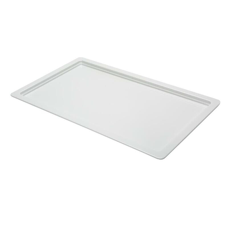 Tirolix - Vassoio Gastronorm 53x32.5 cm Bianco Melamina GN1/1