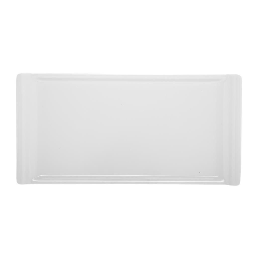 Tirolix - Piatto Rettangolare 30x25 cm Bianco Melamina HP911 Tirolix - Piatto Rettangolare 30x25 cm Bianco Melamina HP911