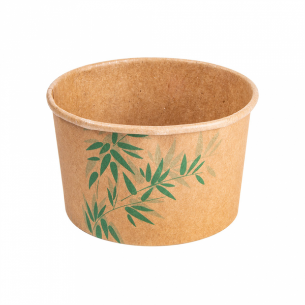 COPPETTA GELATO 'FEEL GREEN' 240 ML 250 + 18 PE G/M2 Ø9,4x5,5 CM MARRONE CARTONE (2000 UNITÀ) COPPETTA GELATO 'FEEL GREEN' 240 ML 250 + 18 PE G/M2 Ø9,4x5,5 CM MARRONE CARTONE (2000 UNITÀ)