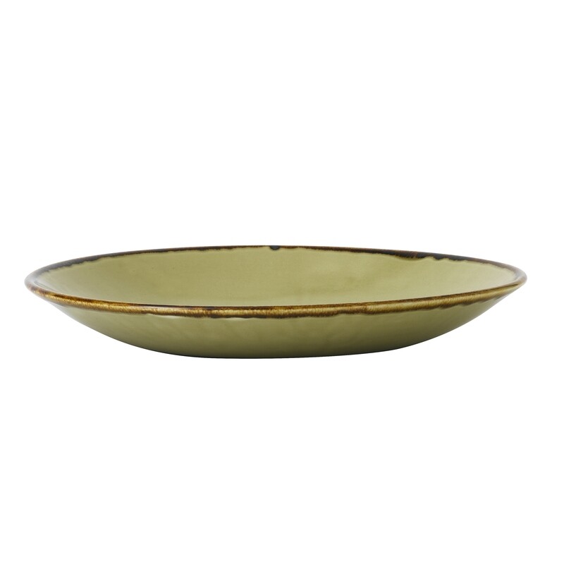 Piatto profondo coupè 25.5 cm - Harvest Green Dudson Piatto profondo coupè 25.5 cm - Harvest Green Dudson