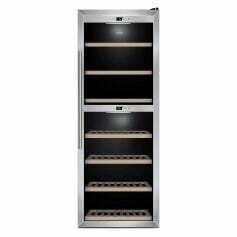 Caso Design - Wine Comfort 126 Silver - Tecnologia Compressore due zone