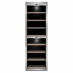 Caso Design - Wine Comfort 180 Silver - Tecnologia Compressore due zone