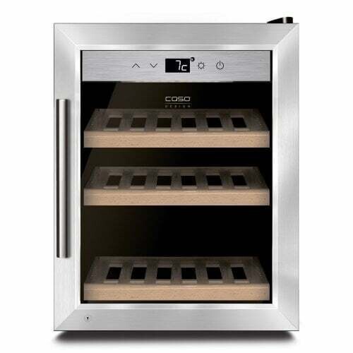 Caso Design - Wine Safe 12 Silver - Tecnologia Compressore monozona