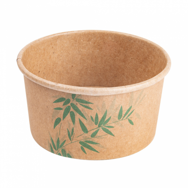 COPPETTA GELATO 'FEEL GREEN' 150 ML 250 + 18 PE G/M2 Ø8,5x4,5 CM MARRONE CARTONE (2000 UNITÀ) COPPETTA GELATO 'FEEL GREEN' 150 ML 250 + 18 PE G/M2 Ø8,5x4,5 CM MARRONE CARTONE (2000 UNITÀ)