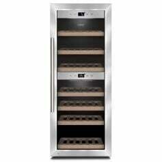 Caso Design - Wine Comfort 38 Silver - Tecnologia Compressore due zone